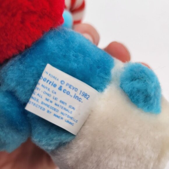 THE SMURFS Lot of Vintage Plush PVC Figures 5 pcs - Wallace Berrie Peyo Schleich - Picture 13 of 14